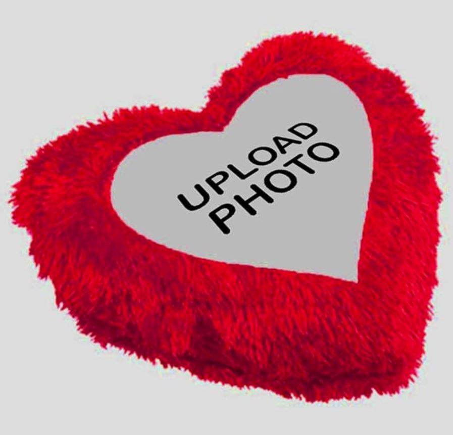Customized red pillow
